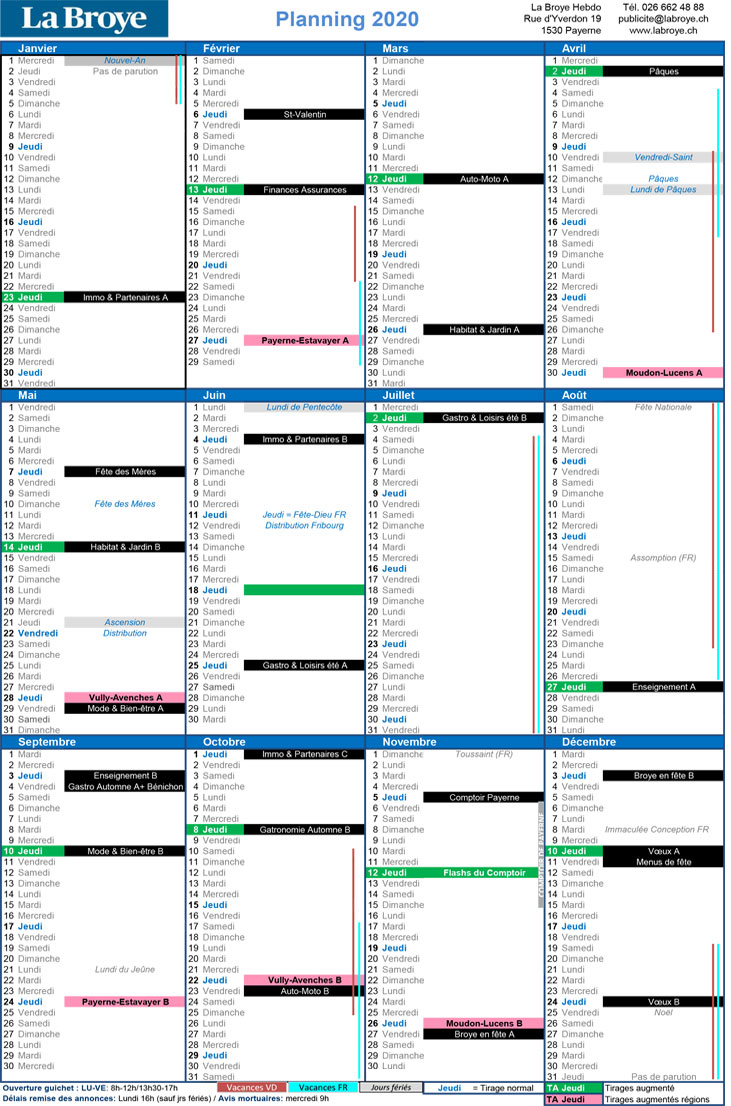 Dates de parution  labroye.ch